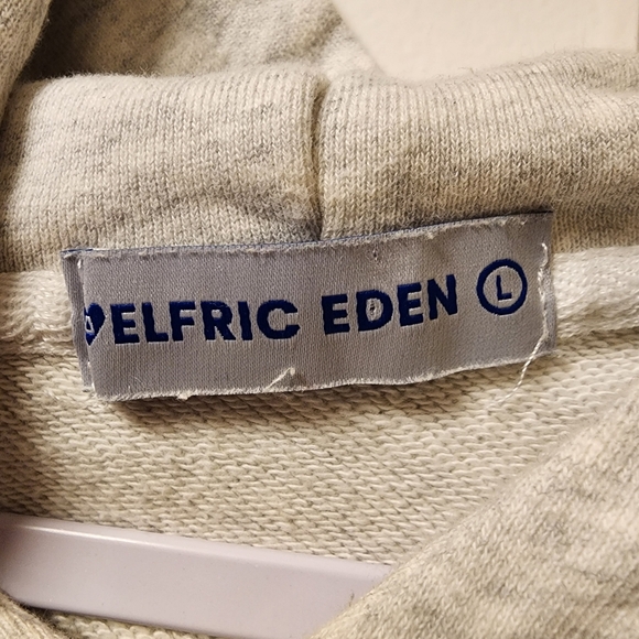 Aelfric Eden Stellaris Star Large Heather Grey Hoody As Is - Picture 3 of 6